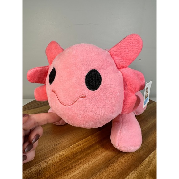 Goffa Other - NWT! Goffa Axolotl Plush Stuffed Animal Pink Smiling Face Soft Kids Toy